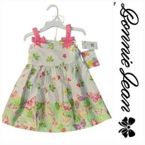 NWT Jessica Ann of Bonnie Jean 2 Pc Butterfly Sundress ~24M
